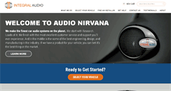 Desktop Screenshot of integralaudio.com